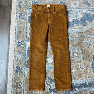 J.Crew crewcuts boys dark acorn corduroy pants in excellent condition!